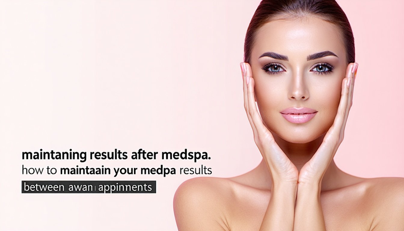 maintaining results after medspa how to maintain your medspa results between appointments