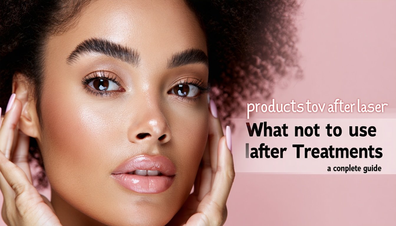 products to avoid after laser what not to use after laser treatments a complete guide